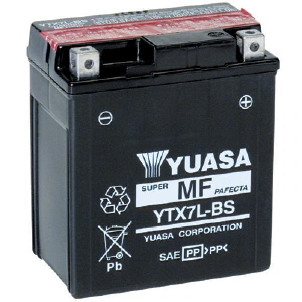 New Yuasa Ytx7l 12V 6AH 72Wh Lead-Acid Motorcycle Battery Replacement Made in Italy