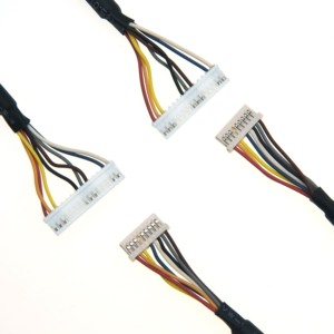 Câble de conversion LVDS personnalisé DF14 9 broches vers Molex 15 broches, adaptateur de câble de modèle croisé pour panneau de commande LCD industriel - Product Image 4