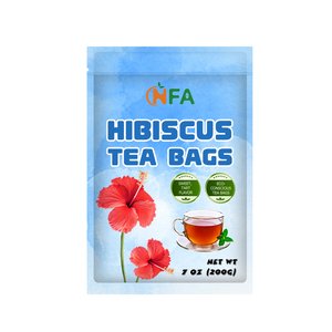 Poudre de thé d'hibiscus en sachets à prix de gros – Complément de qualité supérieure, saveur naturelle et fiable, à base de plantes - Product Image 1
