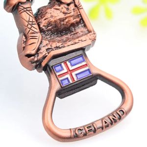 Aimant d'ouvre-bière <span class=keywords><strong>en</strong></span> métal de souvenirs touristiques de Viking <span class=keywords><strong>Islande</strong></span> de haute qualité conçu sur mesure - Product Image 4