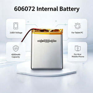 Batteria ai Polimeri <span class=keywords><strong>di</strong></span> Litio ad Alta Tensione 606072 3.85V 4500mAh, Cella <span class=keywords><strong>di</strong></span> <span class=keywords><strong>Ricambio</strong></span> <span class=keywords><strong>per</strong></span> E-book, Radio e Tablet <span class=keywords><strong>PC</strong></span> - Product Image 3