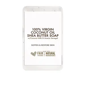 Private Label 100 % Virgin Coconut Oil Shea Butter Soap for All Skin