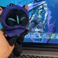 Porte-clés en peluche Fearless Contract Shadow Cat Varorante, pendentif Omen, imprimé UV, portable, vente en gros d'usine