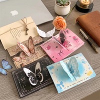 Cartes papillon personnalisées imprimées, de forme spéciale, pliées, de forme irrégulière, parfaites pour les cadeaux d'affaires, les cadeaux d'entreprise