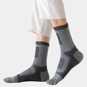 Bán Buôn Người Đàn Ông Ngoài Trời Thả Năm Ngón Tay Thể Thao Vớ <span class=keywords><strong>Cotton</strong></span> Chống Trượt Đi Bộ Đường Dài Ống Vớ Chia Ngón Chân 5 Ngón Chân - Product Image 5