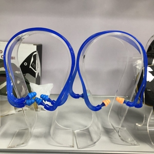 Nấm hình dạng cam mềm earplug 30dB tái sử dụng vòng bọt Tai cắm với ban nhạc để bảo vệ thính giác - Product Image 6