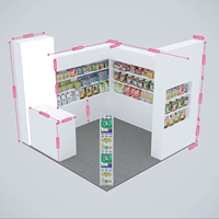 Stands et présentoirs modulaires personnalisés pour salons professionnels, conception gratuite, livraison rapide.