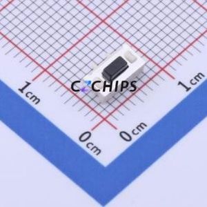 YTSB001A0352506B Tactile <b>Switch</b> SMD <b>Switch</b> Single Pole Single Throw Rectangle Button 2.5N Horizontal Mount - Product Image 1