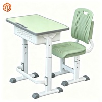 Bureau et chaise d'étude réglables XYJ, ensemble table et chaise ergonomiques pour enfants et adolescents, mobilier de classe