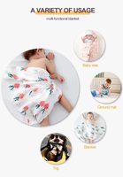 Langes en mousseline de coton de bambou biologique pour nouveau-nés, doux, pour bébés garçons et filles, couvertures, gaze de bain, enveloppes pour nourrissons, gigoteuses, housses de poussette et tapis