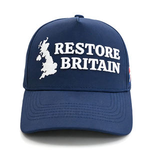 Gorra de Béisbol OEM de 5 Paneles con Bordado 3D y Logotipo Personalizado para Hombre, Transpirable, Ajustable, Cierre a Presión, MOQ Bajo, Envío Rápido, Alta Calidad - Product Image 3