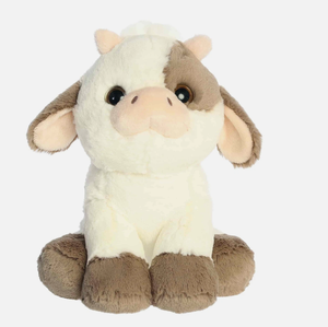 Nouveaux jouets en peluche personnalisés en forme de <span class=keywords><strong>vache</strong></span>, super doux, rembourrés en coton PP, accessoires brodés, échantillon et expédition gratuits - Product Image 3