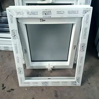 Fenêtres et portes modernes en PVC à double vitrage, à ouverture horizontale, à persiennes, résistantes aux ouragans, avec moustiquaire magnétique et isolation thermique