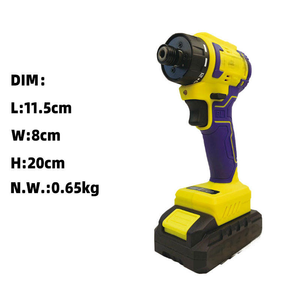 Tournevis électrique sans fil à batterie Li-ion 20v de qualité industrielle, moteur sans balais, visseuse à chocs - Product Image 3