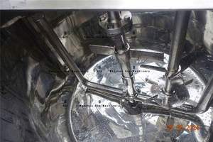 Línea de producción de limpiador de pisos Máquina de detergente líquido Mezclador limpiador de alfombras con tanque agitador agitado - Product Image 2