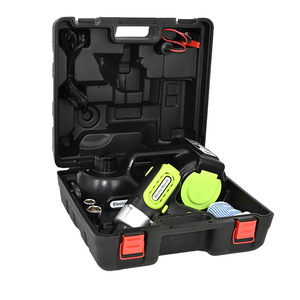 12V <b>Car</b> Repair Tools Portable 5T Set Quick Lifting Auto Tire Wrench <b>Inflation</b> Pump Kit - Product Image 5