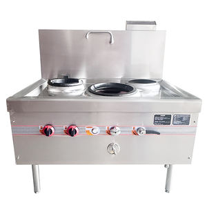 Diseño vertical de estufa de gas para freír pequeña de un solo cabezal con equipo de cocina comercial de fuego <span class=keywords><strong>feroz</strong></span> para hoteles y restaurantes - Product Image 3