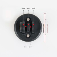 Penyangga Komputer Sepeda Gunung Stopwatch GPS Speedometer Mount Garmin Bryton Wahoo Nirkabel Digital Tahan Air untuk Sepeda