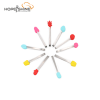Mini pinces en silicone antiadhésives multi-formes, pinces en silicone pour la cuisine, outils de barbecue, gadgets, ustensiles de cuisine, gadgets colorés
