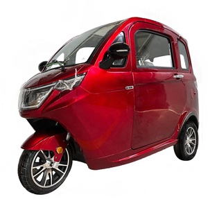<span class=keywords><strong>3</strong></span> Wielen Motorfiets Trike, Gesloten Cabine Scooter Voor Senioren 1500W - Product Image 2