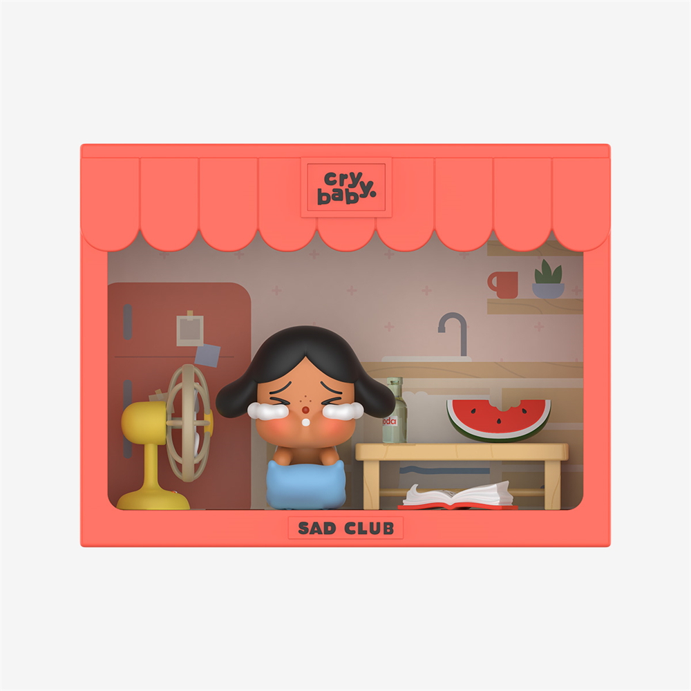 POP MART Crybaby Sad Clubシリーズシーンセットブラインドボックス