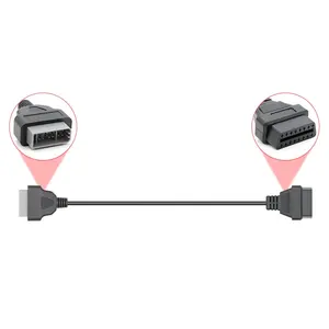 Công Cụ Quét Chuyên Nghiệp Obd1 Đến Obd <span class=keywords><strong>2</strong></span> 14 Pin Đến 16 Pin Cáp Kết Nối Cho Xe Hơi Cũ Của Nissan - Product Image 2