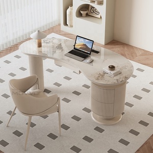 Bureau d'anomalie moderne de luxe léger de vent de crème française - Product Image 4