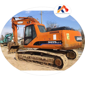 Excavadora de cadenas usada DX225 y Doosan DH225LC-7 de 21.8 toneladas con cucharón de 1.05 m y potencia de 115000W DH225 225LC-9 - Product Image 1