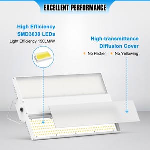 LED High Bay <b>Lights</b> 300W/240W/200W 45000Lm with Shop <b>Lights</b> Commercial Lighting Fixture for Warehouse Garage <b>Light</b> Barn Factory - Product Image 2