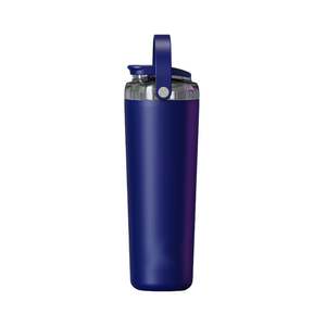 Portable Vacuum Insulated Stainless Steel Protein Shaker Mug 24oz with Built-in Tritan Storage Cup Handle <b>Hot</b>/Cold Eco-Friendly - Product Image 1