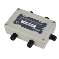 Boîte de jonction de cellules de charge en fonte d'aluminium SMOWO à 4 canaux (RW-JX4) -sommation de signal mV pour les systèmes de pesage industriels multi-capteurs