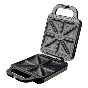 Machine à sandwich <span class=keywords><strong>XXL</strong></span> large 4 tranches Machine à sandwich grill ouvert à 180 degrés <span class=keywords><strong>gaufrier</strong></span> avec plaque détachable - Product Image 3