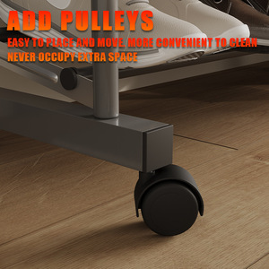 Étagère à chaussures simple multi-niveaux à 10 niveaux avec roulettes, montage facile, rangement domestique intérieur pour baskets et chaussures à talons hauts - Product Image 3