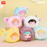 Boîte Mystère Tendance Bop Toys Série BAOBAO FUZZY BABE Poupée en Peluche PVC Boîte Surprise Ensemble Complet Mignon Unisexe Échelle 1/12