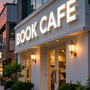 Sinais de publicidade personalizados 3d levou carta iluminada marca sinais para o negócio loja loja - Product Image 1