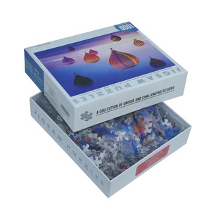 Pièce fournisseurs marque haute bricolage Vase <span class=keywords><strong>paysage</strong></span> personnage <span class=keywords><strong>pièces</strong></span> simples en vrac propres puzzles photo personnalisés - Product Image 4