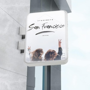 LED Light Box Business Sign Outdoor Double-Sided Wall Mounted Waterproof Advertising Lightbox Business Logo <b>Signs</b> for Cafe <b>Bar</b> - Product Image 4