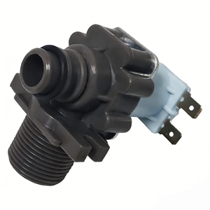 วาล์วน้ำ วาล์วน้ำเข้า โซลินอยด์วาล์ว สำหรับเครื่องซักผ้าโตชิบาและตู้กดน้ำ (G3/4''*15 มม.) - Product Image 1