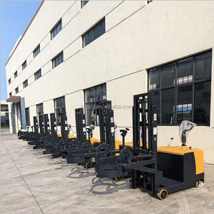 Certifié CE 350kg gerbeur de walkie 55 gallons chariot élévateur électrique élévateur à tambour chariot à tambour moteur de baril d'huile rotateur à 360 degrés" - Product Image 2