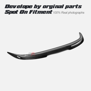 FOR Fiat Abarth 500c 595c cabriolet EPA <b>rear</b> <b>spoiler</b> add on - Product Image 2