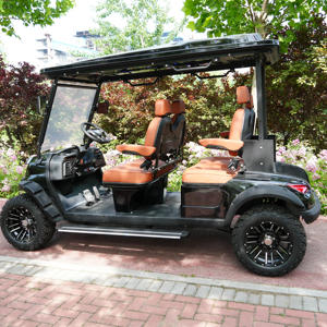 Spring 2026 LSV Street 4 Seater Golf Cart DOT/CE/FMVSS 500 Certified 72V Lithium 25MPH Low Speed Vehicle <b>70</b>-90km Minibu - Product Image 1