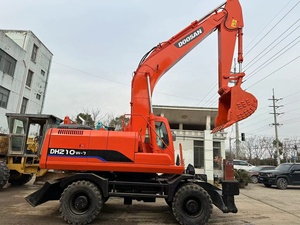 Excavadora de Ruedas Doosan DH210W-7, dx210w, dx225, dx140w, Peso Operativo de 1.2 Toneladas, Cucharón de Excavación con Capacidad de 0.12m³, Modelo Hidráulico - Product Image 6