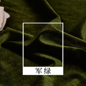 Harga Pabrik Kain Beludru Korea Kain Beludru Rajut Tebal untuk Gaun Cheongsam Fashion - Product Image 6