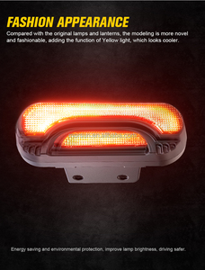 Feux arrière LED approuvés DOT MS-CA1619T pour <span class=keywords><strong>Can</strong></span> <span class=keywords><strong>Am</strong></span> Defender HD5 HD8 HD10 2016 2017 2018 2019, feux de freinage LED ATV/UTV, 2 pièces - Product Image 4