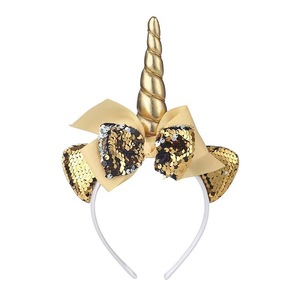 HB209 Gros Mode <span class=keywords><strong>Licorne</strong></span> Corne Bandeau pour Enfant Filles <span class=keywords><strong>Adulte</strong></span> <span class=keywords><strong>Licorne</strong></span> Fête D'anniversaire - Product Image 5