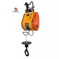 Mini palan électrique à câble métallique, 250kg, 500kg, chaîne de levage électrique, micro palan à corde électrique, mini type de palan électrique, 250kg
