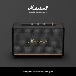 <span class=keywords><strong>Enceinte</strong></span> domestique <span class=keywords><strong>MARSHALL</strong></span> ACTON III avec caisson de basses à volume élevé et réglage des médiums-graves pour les fêtes, cadeau d'anniversaire - Product Image 2