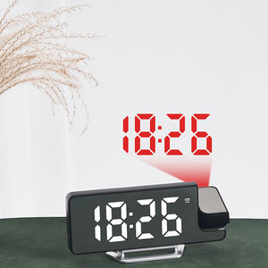 Orologio Sveglia Digitale LED con Proiezione Oraria, Specchio Elettronico, Temperatura, Snooze, Display da Tavolo/Scrivania per Casa e Soggiorno - Product Image 3