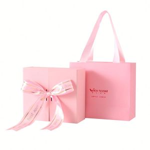 Scented Hanging Tag with <b>Matching</b> Products Customized Gift <b>Box</b> Set for Corporate VIP and Wedding Souvenirs - Product Image 6