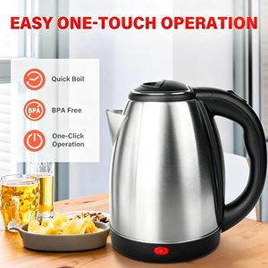 Hervidor Eléctrico de Acero Inoxidable de 1.8L, 1500W, Calentamiento Rápido, Certificado CE RoHS, para Hogar y Hotel, Venta al Por Mayor de Fábrica, OEM ODM - Product Image 5
